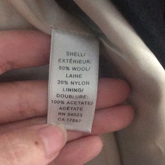 Petite Banana Republic Wool Coat - Picture 6 of 6